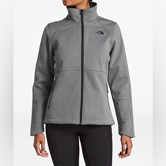 The North Face Jackets & Blazers - The North Face Women’s Apex Risor Gray Jacket Full Zipper